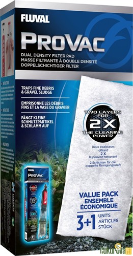 Fluval ProVac Kartuşu 4 Adet