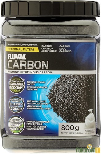 Fluval Carbon / Karbon Kimyasal Filtre Malzemesi 800 Gr