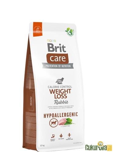 Brit Care Calorie Control Weight Loss Tavşanlı Yetişkin Köpek Maması 12 Kg