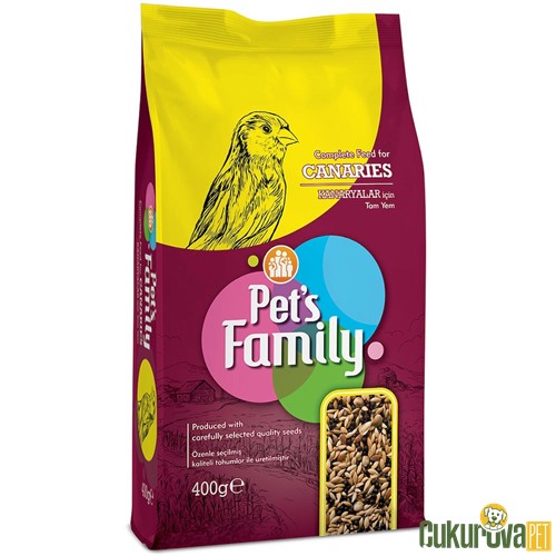 Pet's Family Canaries Kanarya Yemi 400 Gr