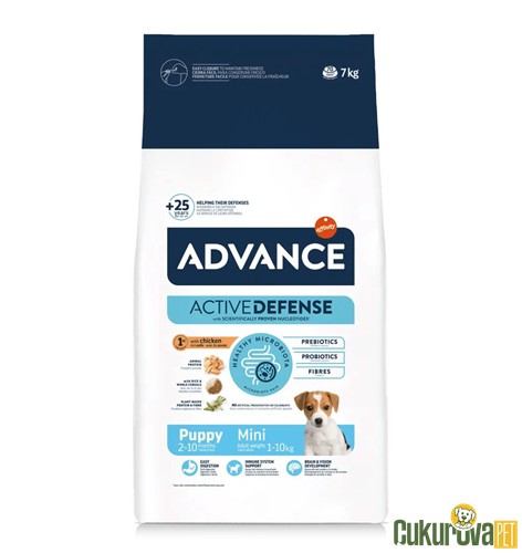 Advance Puppy Mini Tavuklu Yavru Köpek Maması 7 Kg