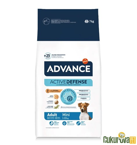 Advance Adult Mini Tavuklu Yetişkin Köpek Maması 7 Kg