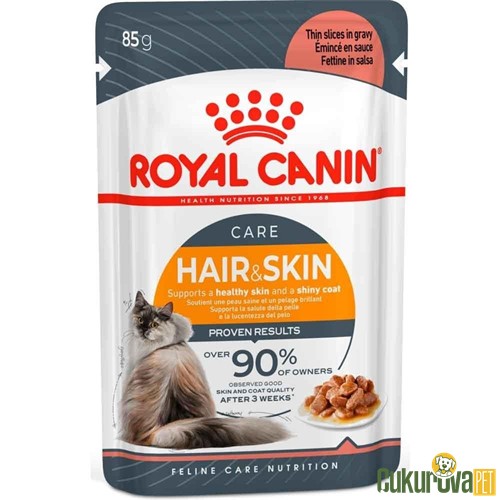 Royal Canin Care Hair&Skin Yetişkin Kedi Yaş Maması 85 Gr