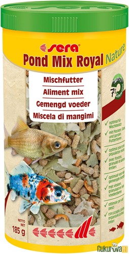 Sera Pond Mix Royal Nature Havuz Yemi 1000 Ml - 185 Gr