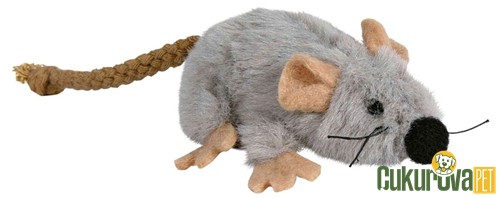 Trixie Kedi Oyuncağı Peluş Fare 7 Cm