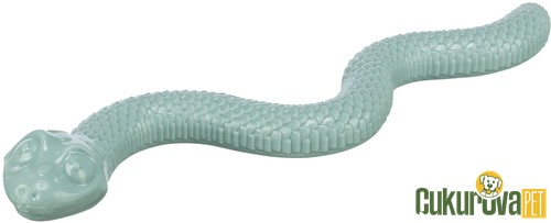 Trixie Ödül Hazneli Yılan Köpek Oyuncağı Yeşili - 42 Cm