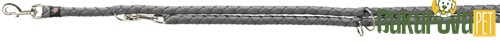Trixie Cavo Ayarlanabilir Köpek Gezdirme Kayışı L - XL, Gri, 2 M x 18 Mm