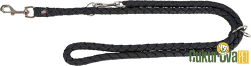 Trixie Cavo Ayarlanabilir Köpek Gezdirme Kayışı L - XL, Siyah, 2 M x 18 Mm