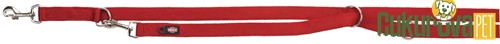 Trixie Premium Çift Katmanlı Ayarlanabilir Köpek Gezdirme Kayışı L - XL, Kırmızı, 2 M x 25 Mm