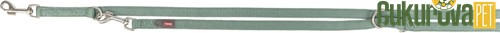 Trixie Premium Çift Katmanlı Ayarlanabilir Köpek Gezdirme Kayışı M - L, Adaçayı Yeşili, 2 M x 20 Mm