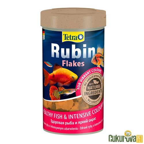 Tetra Rubin Flakes Pul Yem 1 L