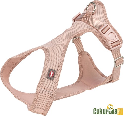 Trixie Comfort Soft Touring Köpek Göğüs Tasması S - M, Pudra Pembesi, 35 x 60 Cm - 20 Mm