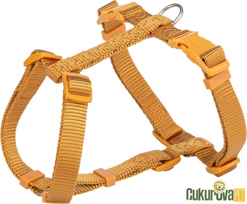 Trixie Premium H Tipi Köpek Göğüs Tasması L - XL, Hardal Sarısı, 75 x 120 Cm - 25 Mm