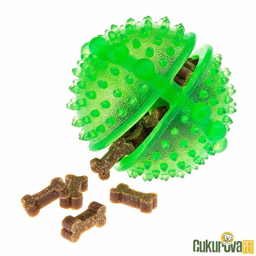 Ferplast Pa 6478 Plastik Mama Hazneli Kauçuk Köpek Oyuncağı 7 Cm