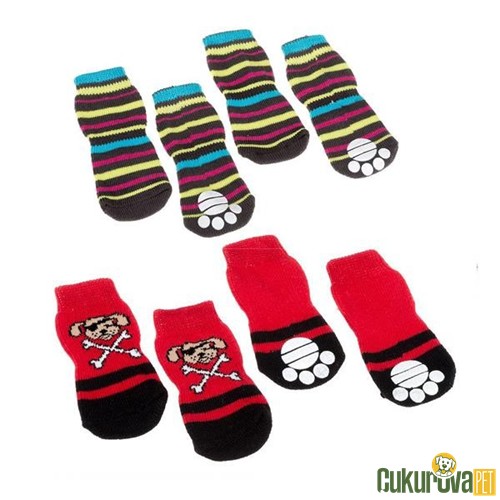 Ferplast Antislip Kaymaz Köpek Çorabı M