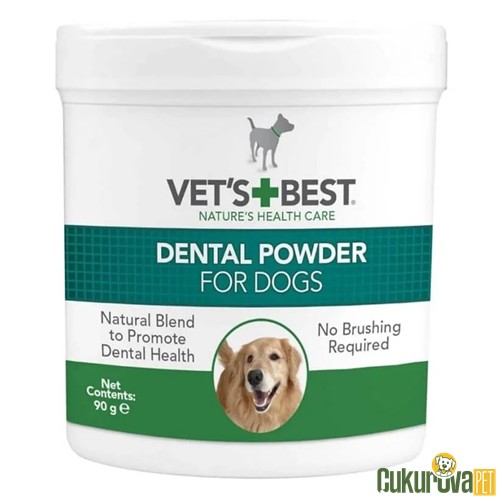 Vet's Best Plak ve Tartar Oluşumu İçin Ağız Bakım Tozu 90 Gr