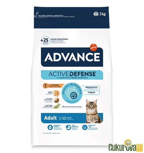 Advance Adult Tavuklu Yetişkin Kedi Maması 3 Kg