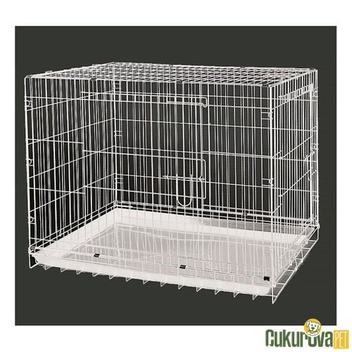 Dayang Kedi & Köpek Kafesi Beyaz - 108 x 69 x 77.5 Cm