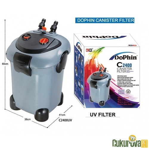 Dophin C2400 Uv Akvaryum Dış Filtre