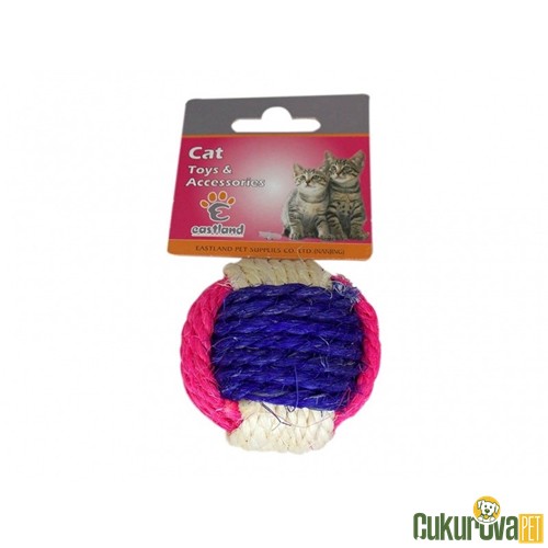 Eastland İpten Kedi Top Oyuncağı 6 Cm