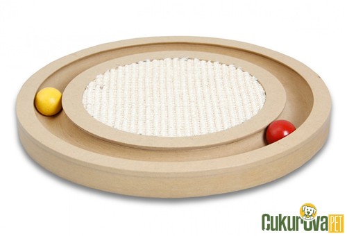 Karlie Ahşap Tırmalama Toplu Kedi Oyuncağı 2 x 29 Cm