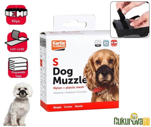 Karlie Soft Köpek Ağızlığı 35 Cm - 48 Cm