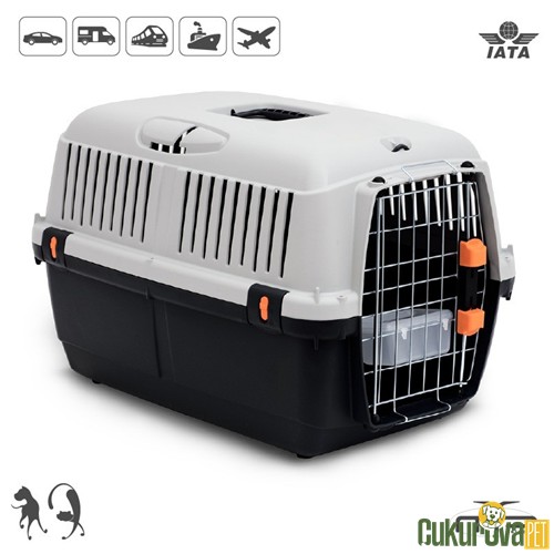 Mp Wojer Bracco Travel 1 Kedi & Köpek Kafesi - 48 x 32 x 31 Cm