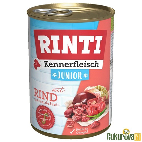 Rıntı Dana Etli Yavru Köpek Yaş Maması 400 Gr