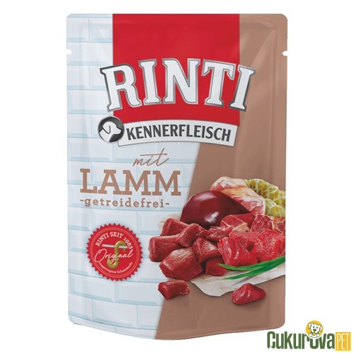 Rıntı Kuzulu Yetişkin Köpek Yaş Maması 400 Gr