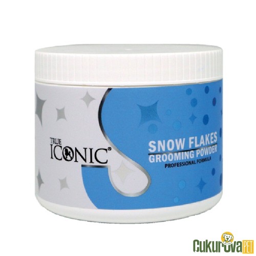 True Iconic Snow Flakes Kedi & Köpek Tüy Bakım Pudrası 250 Ml