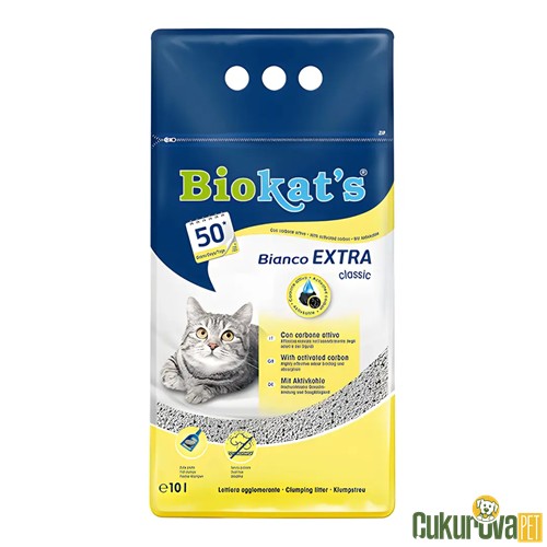 Biokat's Bianco Extra Kedi Kumu 10 Lt