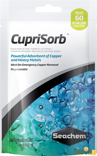 Seachem CupriSorb Kimyasal Filtre Malzemesi 100 Ml - 60 Gr