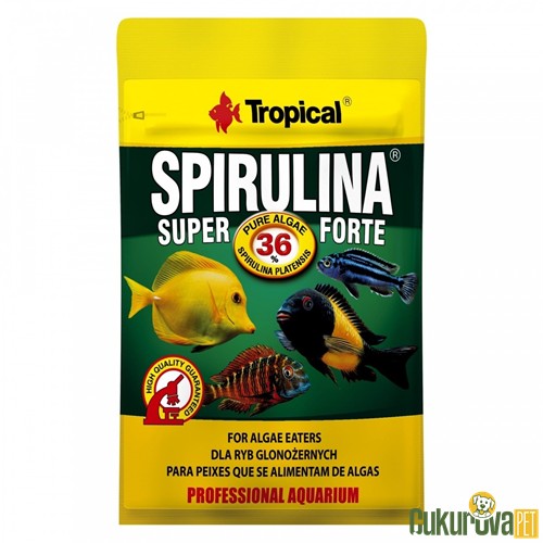 Tropical Spirulina Super Forte Pul Yem 12 Gr