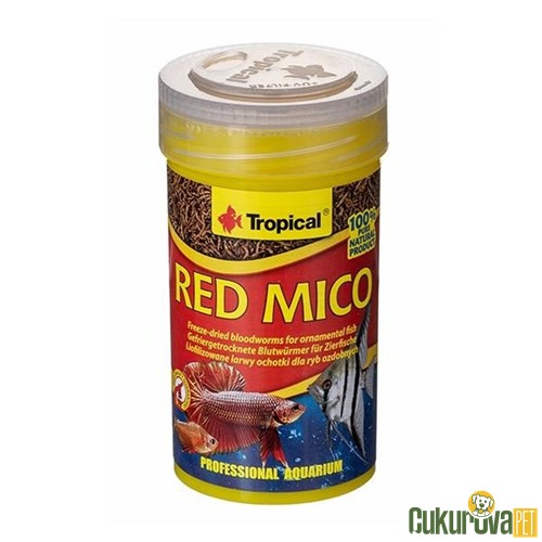 Tropical Red Mico Kurutulmuş Yem 100 Ml - 8 Gr