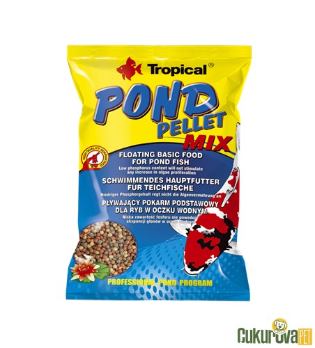 Tropical Pond Pellet Mix Havuz Yemi 1000 Ml - 130 Gr