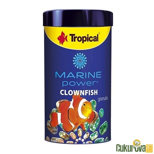 Tropical Marine Power Clownfish Granül Yem 100 Ml - 65 Gr