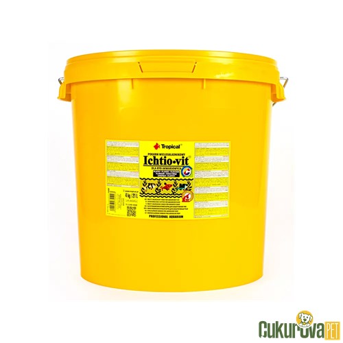 Tropical Ichtio-Vit Pul Yem 21 L - 4 Kg