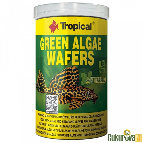 Tropical Green Algae Wafers Tablet Yem 250 Ml - 113 Gr