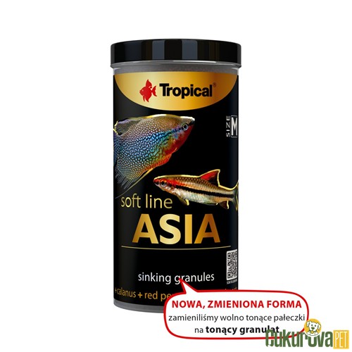 Tropical Soft Line Asia Size M Granül Yem 250 Ml - 150 Gr