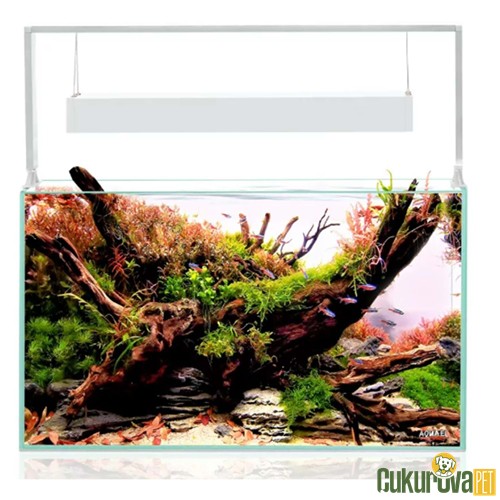 Aquael Ultrascape 60 Snow Akvaryum Set