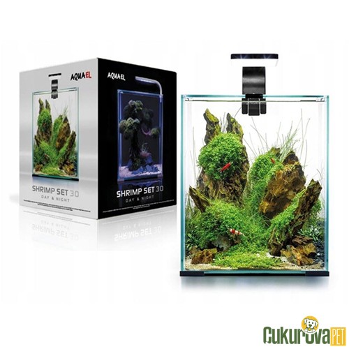 Aquael Shrimp Set Smart D&N 30 Siyah