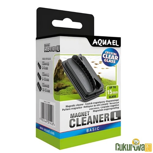 Aquael Magnet Cleaner Mıknatıslı Cam Sileceği L - 15 Mm