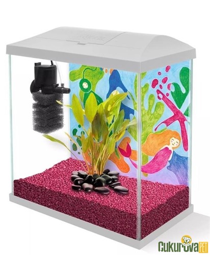 Aquael Leddy Akvaryum Seti Mini 35 Beyaz
