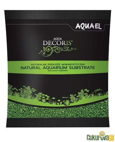 Aquael Natural Aquarium Substrate Akvaryum Kumu Yeşil - 1 Kg