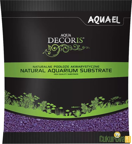 Aquael Natural Aquarium Substrate Akvaryum Kumu Mor - 1 Kg