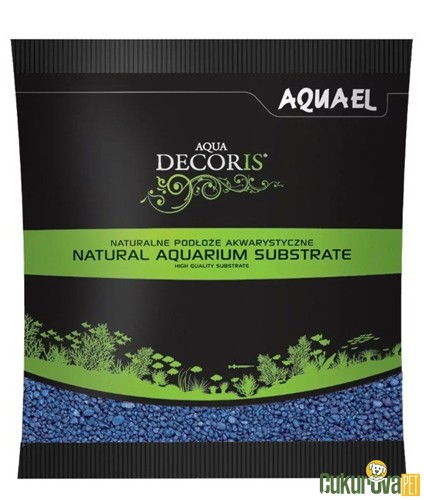 Aquael Natural Aquarium Substrate Akvaryum Kumu Mavi - 1 Kg