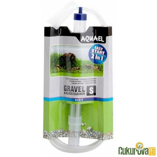 Aquael Gravel & Glass Cleaner Dip Süpürgesi S - 26 Cm