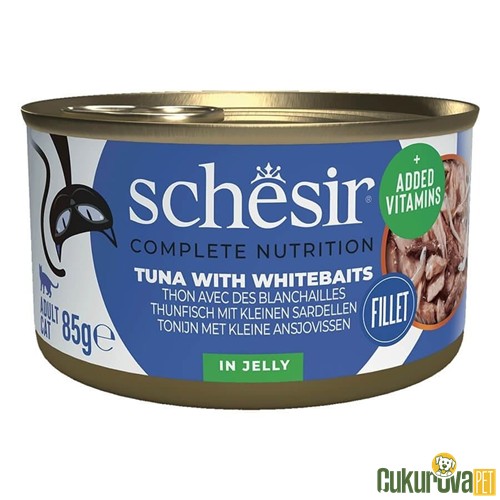 Schesir Ton Balıklı Ve Ringa Balıklı Yetişkin Kedi Yaş Maması 85 Gr