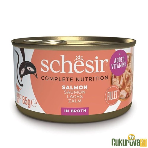 Schesir Somonlu Yetişkin Kedi Yaş Maması 85 Gr