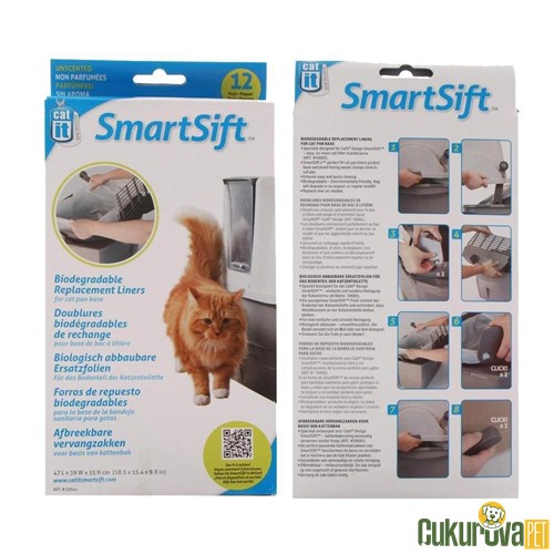 Catit SmartSift Yedek Atık Torbası 12 Adet